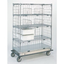 Cart, Exchange Wire 2totes 24x48 Metro