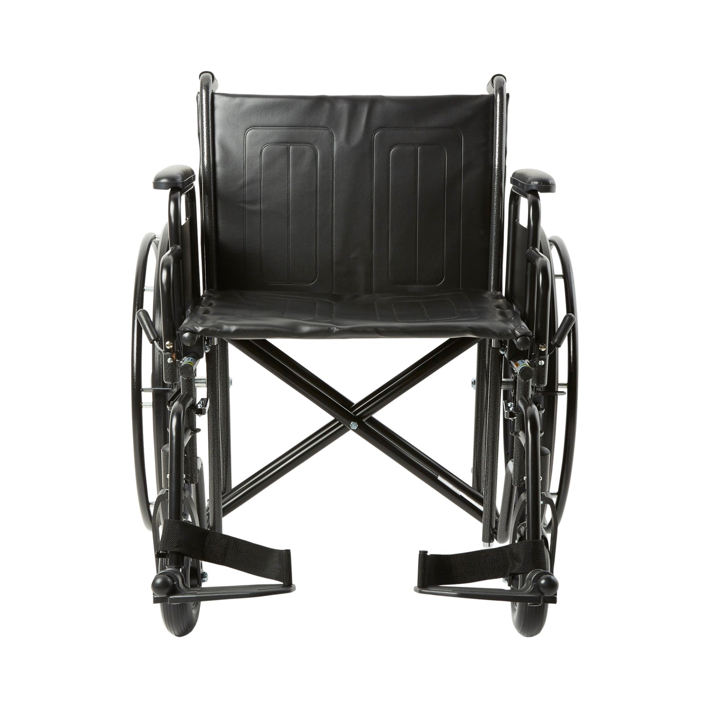 Wheelchair, Hd Dual Cross Brace Dda Sf 22" 450lbs