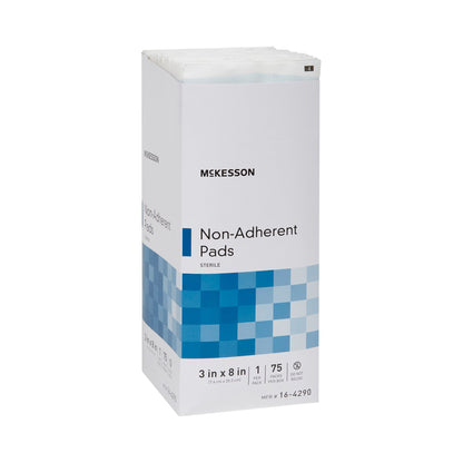 Dressing, N/adher Str 8x3 Lf (75/bx 8bx/cs) Mgm16