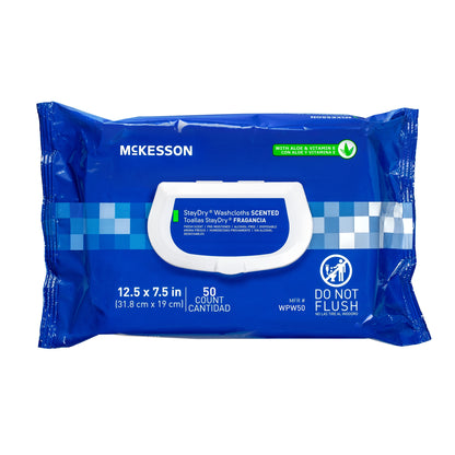Wipe, Pre-Moist W/dspng Lid (50/pk 12pk/cs) Mgm16