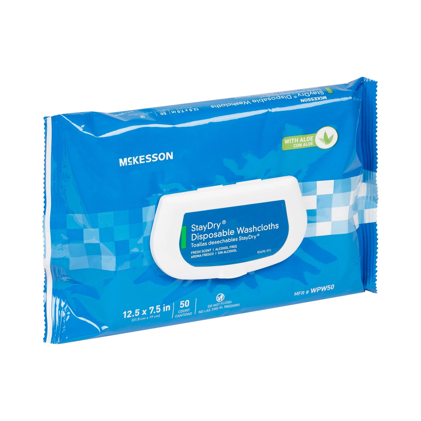 Wipe, Pre-Moist W/dspng Lid (50/pk 12pk/cs) Mgm16